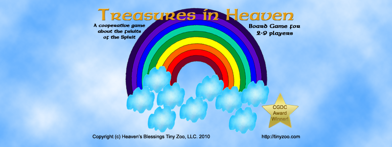 Print and Play the brand new board game Treasures In Heaven today!